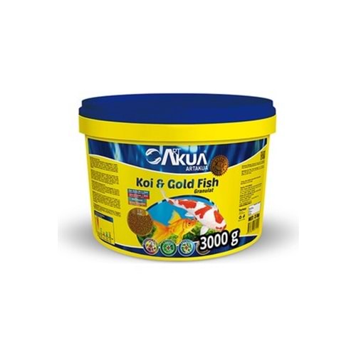 AKUA KOI GOLDFISH KOVA YEM 3 KG