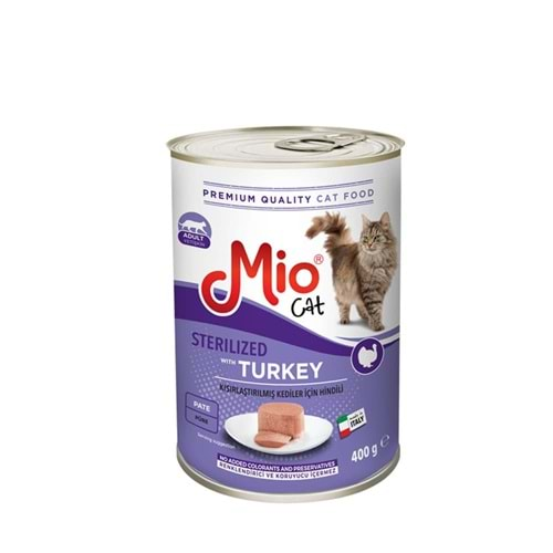 MİO STERILIZED HİNDİLİ 400 GR KONSERVE