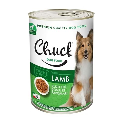 CHUCK KUZU ETLİ 415 GR KÖPEK KONSERVE