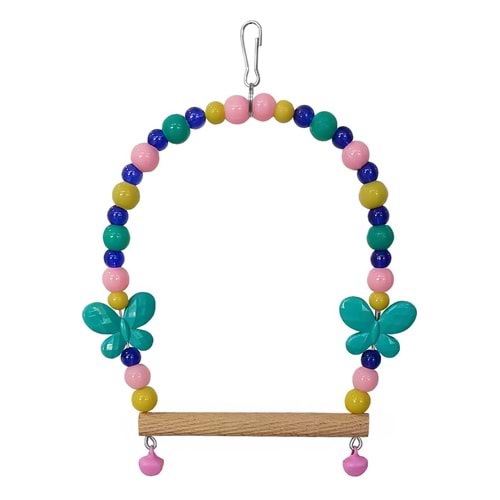 RENKLİ BONCUK KUŞ SALINCAĞI