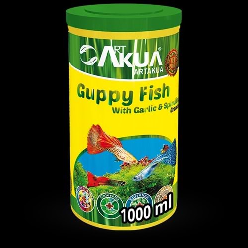 AKUA GUPPY FİSH 1000 ML 400 GR