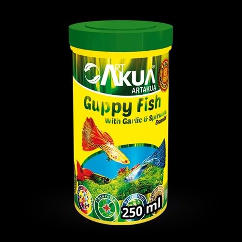 AKUA GUPPY FİSH 250 ML 100 GR