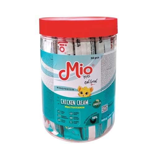 MİO CAT TREAT CHICKEN MULTIVITAMİN CREAM