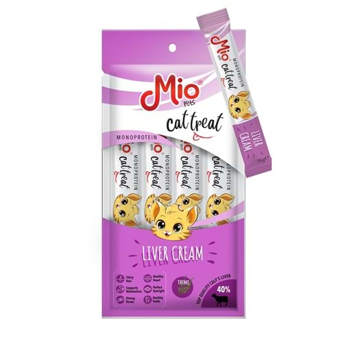 MİO CAT TREAT LIVER CREAM 4 LÜ (ODL12)