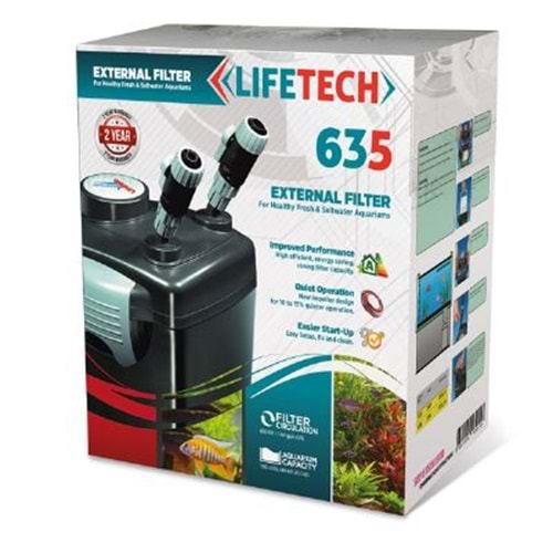 LİFE TECH 635 DIŞ FİLTRE 600 L