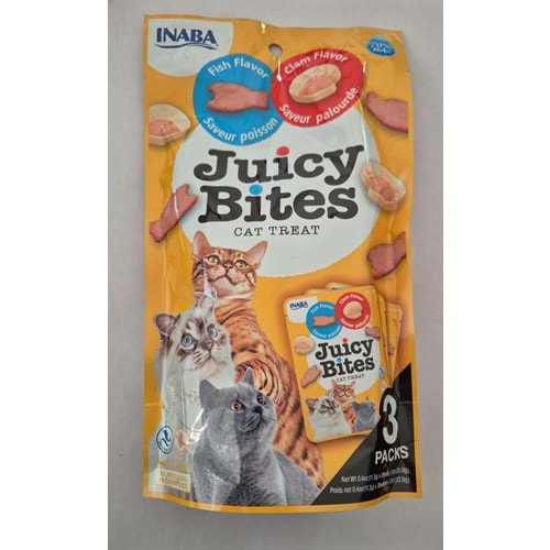 INABA JUİCY BİTES FİSH AND CALM FLAVOR (USA702)