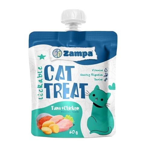 ZAMPA CAT TREAT TUNA + CHİCKEN (ZPO-9020)