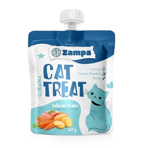 ZAMPA CAT TREAT SALMON + TUNA (ZPO-8993)
