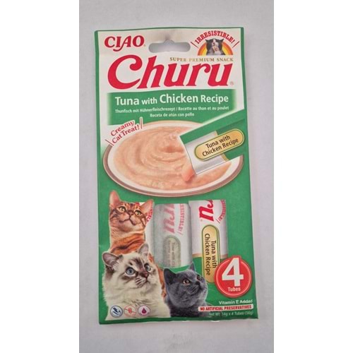 CIAO CHURU TUNA WİTH CHICKEN RECİPE (EU102)