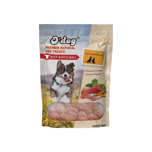 O DOG BEEF & RICE BALL (DT5017)