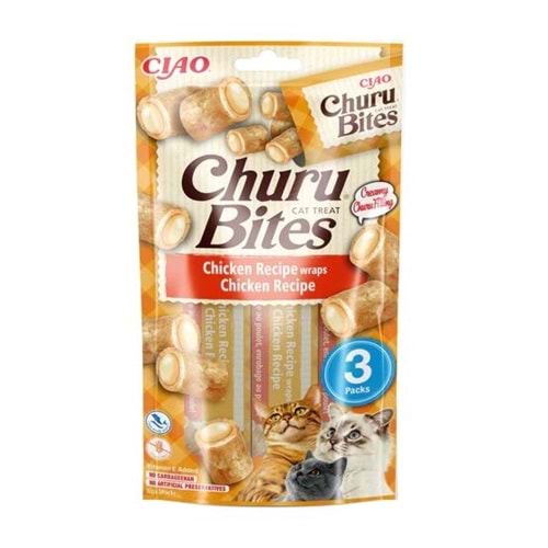 CIAO CHURU BİTES CHICKEN RECİPE WRAPS CHICKEN RECİPE (EU724)