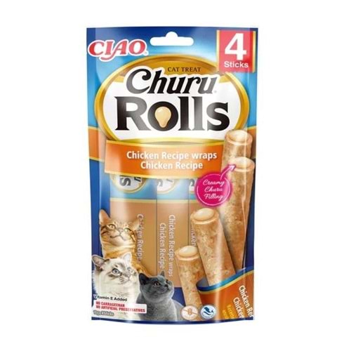 CIAO CHURU ROLLS CHICKEN RECİPE WRAPS CHICKEN RECİPE (EU733)