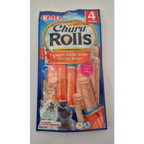 CIAO CHURU ROLLS CHICKEN RECİPE WRAPS CHICKEN RECİPE (EU733)