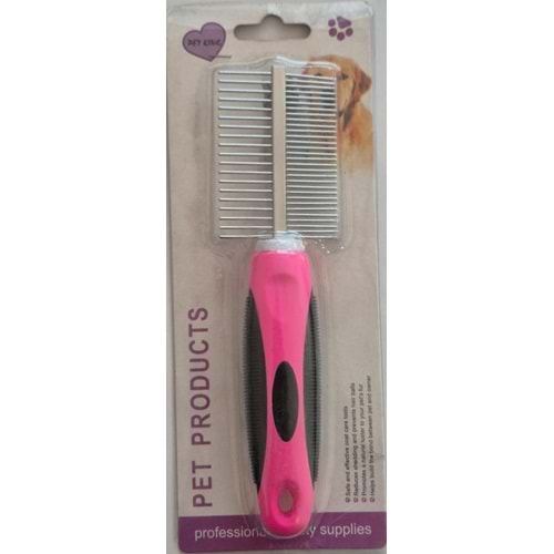 PET PRODUCTS ÇİFT TARAFLI KITIK TARAĞI (AD-121)