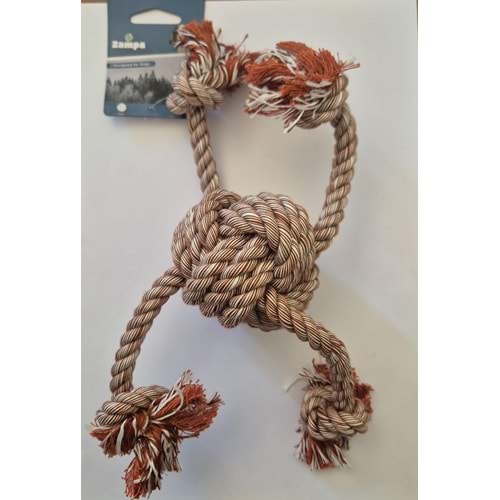 PET ING HALAT İPLİ KAHVERENGİ OYUNCAK (DG2049)