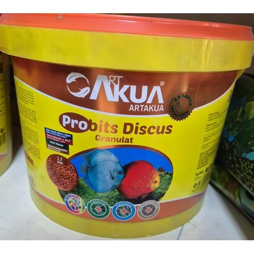 AKUA PROBİTS DİSCUS 3 KG BALIK YEMİ.