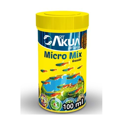 AKUA MİCRO MİX 40 GR BALIK YEMİ