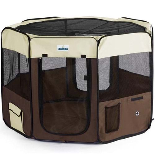 PET PARK OYUN ALANI KREM-KAHVERENGİ (ZPP1301-S-BR)