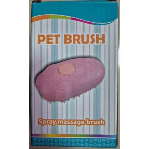 PEMBE KEDİ PATİSİ TASARIMLI BUHARLI TARAK (XRK-3)