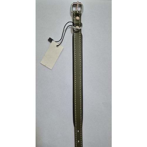 SOHO DERİ BOYUN TASMASI YEŞİL 35 CM (ZB115-G)