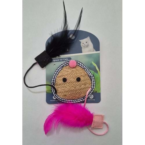 İKİ İPLİ TÜYLÜ HASI OYUNCAK KAHVERENGİ (CTY0226)