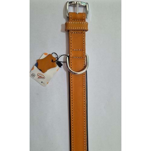 TİBECA DERİ BOYUN TASMASI TABA 54 CM (ZB230-T)