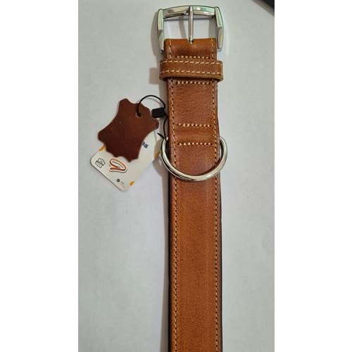 DOWNTOWN YAĞLI DERİ BOYUN TASMASI TABA 72 CM (ZB440-TA)
