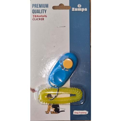 ASKILI KÖPEK EĞİTİM CLİCKERİ MAVİ (ZT3709)