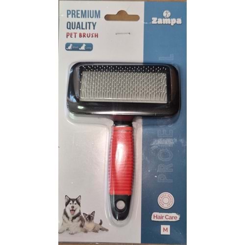 SİLİKON TOP BAŞLIKLI FIRÇA MEDIUM KIRMIZI (ZT0753)