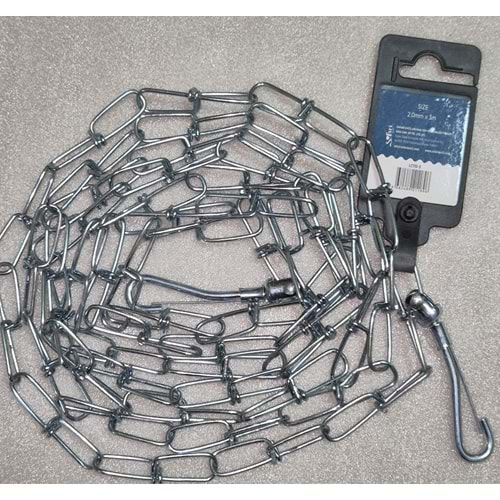 MİLOS BAĞLAMA ZİNCİRİ 2 MM* 3 M (LCTO-3)