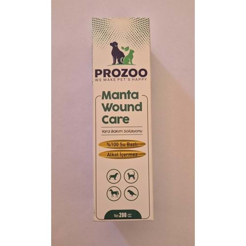 PROZOO MANTA WOUND CARE 200 CC