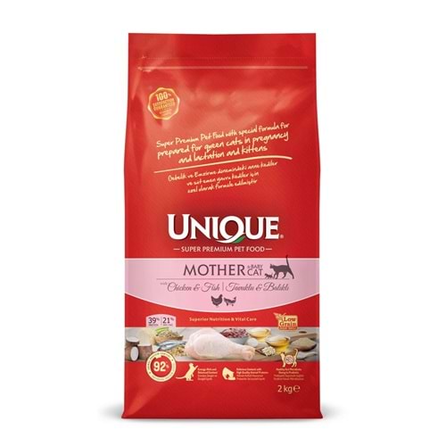 UNIQUE MOTHER & BABY CAT CHICKEN & FISH 2 KG