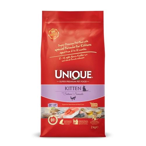 UNIQUE KITTEN SALMON 2 KG