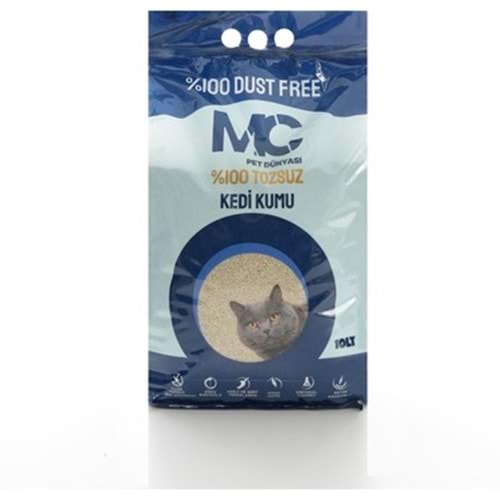 MC %100 TOZSUZ KEDİ KUMU 10 LT