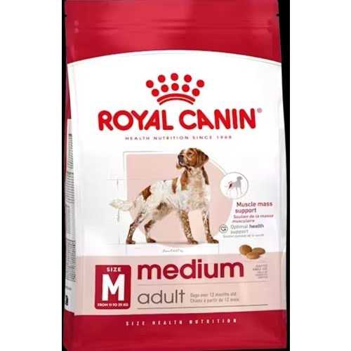 ROYAL CANIN MEDIUM ADULT 15 KG.