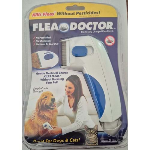 FLEA DOCTOR(PİLLİ BİT TARAĞI)