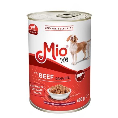 MİO DANA ETLİ KÖPEK KONSERVE (PK-10).