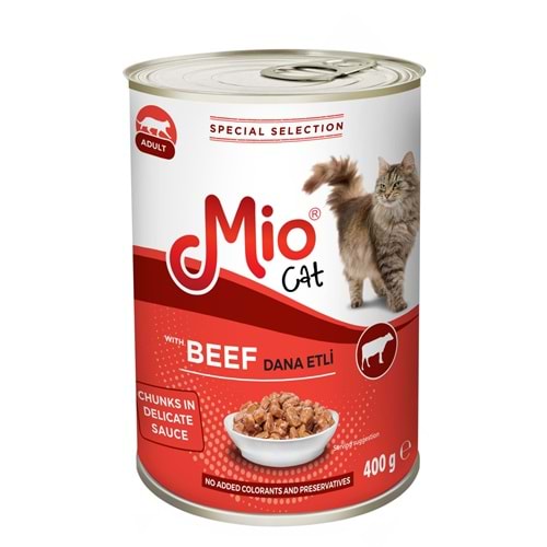 MİO DANA ETLİ KEDİ KONSERVE (PK-10).