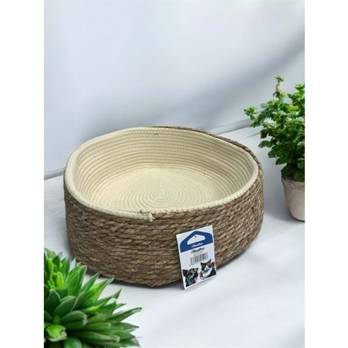 EVCİL HAYVAN HASIR TIRMALAMALI YATAK (MAD-501)