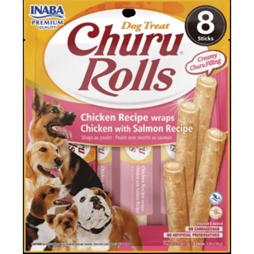 CHURU FUN BİTES STİCKS TON BALIĞI SARGILI KÖPEK ÖDÜL MAMASI (USD742)