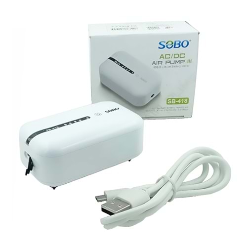 SOBO HAVA MOTORU AC/DC 1W 3 LT (SB-418)