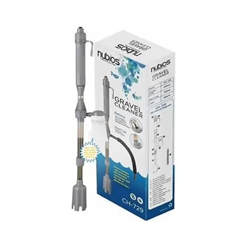 NUBİOS ELEKTRİKLİ DİP SÜPÜRGE SETİ 45-75 CM (CH729)