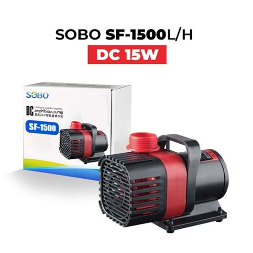 SOBO DC POMPA 15W 1800 LT 2,8 M (SF-1500)