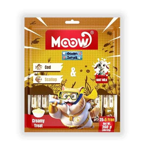 MOOW MORİNO BALIKLI VE DENİZ TARAKLI 12*30 LU KREMA (MOOW-018).
