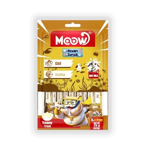MOOW MORİNO BALIKLI 12 GR*6 LI KREMA (MOOW-051)