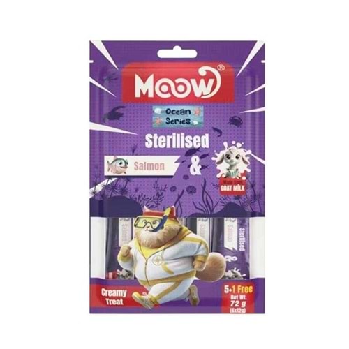 MOOW SOMONLU 12*6 LI KREMA STERILISED (MOOW-050)