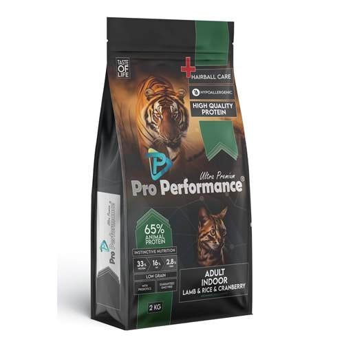 PRO PERFORMANCE ADULT CAT LAMB & RİCE 2 KG (PPC5008)