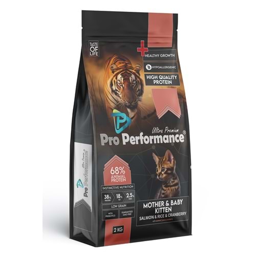 PRO PERFORMANCE MOTHER & BABY KİTTEN SALMON & RİCE 2 KG (PPC5010)