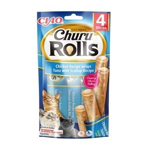 CIAO CHURU ROLLS TUNA WİTH SCALLOP RECİPE (EU732)