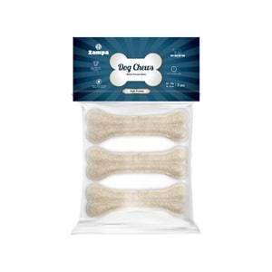 ZAMPA WHITE PRESSED BONE 12-13 CM (DC4454)
